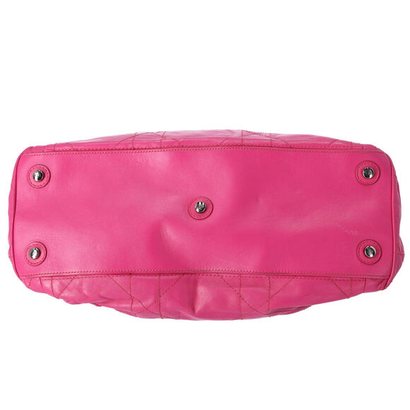 Christian Dior Le Trente Shoulder Bag Pink Quilted Leather - Picture 11 of 12